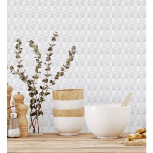 Papel pintado gaulan  lavable ligeramente metalizado con textura 10.6m²