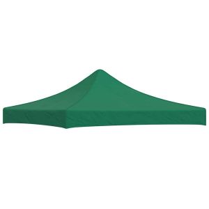 vidaXL techo de carpa para celebraciones verde 3x3 m 270 g/m²