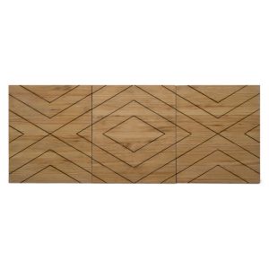 Cabecero rombos 150x59cm ev