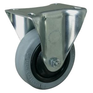 Rueda fija sin freno (placa 105 x 85 mm)