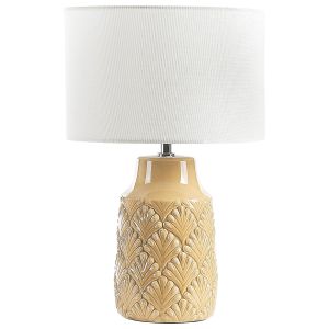 Lámpara de mesa balao cerámica amarillo