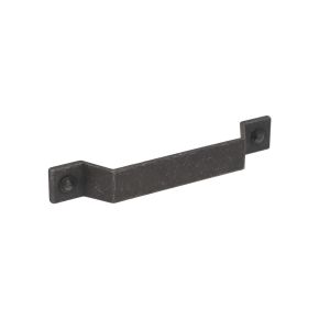 Tirador para mueble en zamac 776 dist entre ejes 160mm negro lote de 25