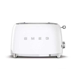 Tostadora smeg de 2 ranuras 950w blanca - tsf01wheu