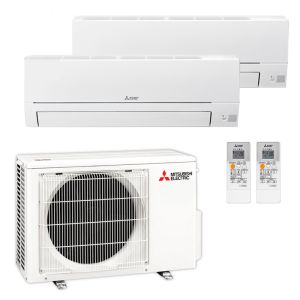 Aire acondicionado 2x1 MITSUBISHI MXZ-2HA40VF + MSZ-HR25VFK + MSZ-HR35VFK