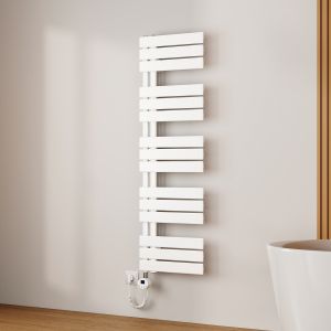 Emke toallero eléctrico 1320x400 mm blanco 600w Wi-Fi detección ventana