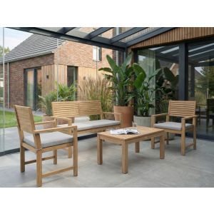 Conjunto de jardín marrón fiames