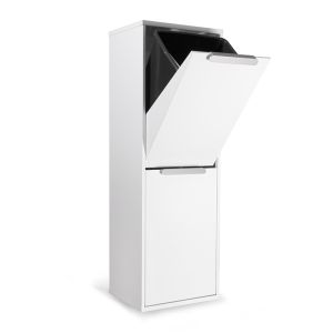Arregui ecoclas cr201-e cubo de basura y reciclaje de acero 2 x 17 l (34 l)
