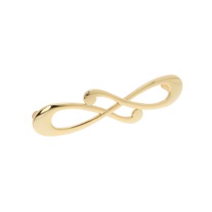 Tirador para mueble en zamac 602 dist entre ejes 128 mm dorado lote 6