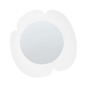 Espejo de pared atik 50 cm 50 cm blanco