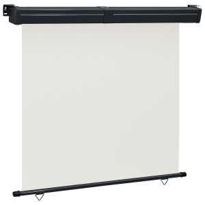 vidaXL toldo lateral de balcón color crema 165x250 cm