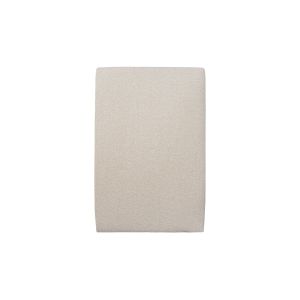 Cabecero tapizado 90 cm - tejido rizado beige claro - beige claro