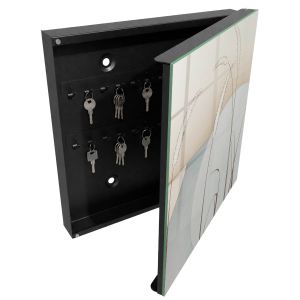 Armario para llaves decorativo 30x30x5, apertura derecha tulup