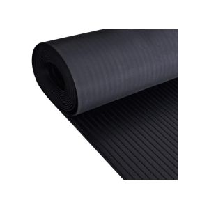 3x 1 m cordoncillo ancho - estera antideslizante suelo caucho goma 3mm | c