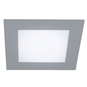 Pack 2 downlights LED cuadrado gris 18w luz neutra 4000k wonderlamp