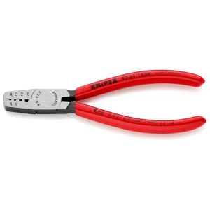 Knipex 97 61 145 a - alicate para entallar punteras 145 mm con mangos PVC