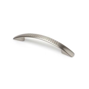 Tirador para mueble rei 544g | cc 128 mm | níquel satinado | zamak