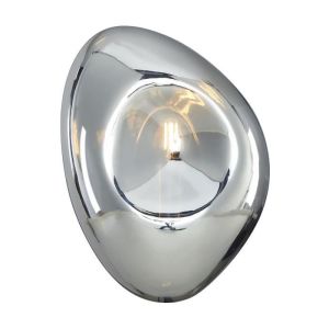 Aplique de pared - maytoni - mabell - cromo - pantalla de cristal - e14 40w