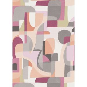 Erismann papel pintado formas geométricas multicolor - 53 cm x 10.05 m