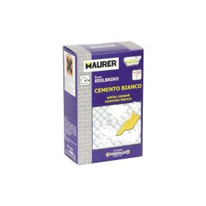 Edil cemento blanco maurer (caja 5 kg.)