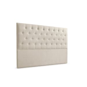 Cabecero tapizado ferrara acualine 145x120x8 cm - moonia