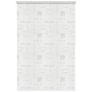 vidaXL persiana enrollable de ducha splash 160x240 cm