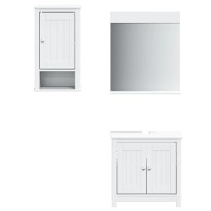 Conjunto de muebles de baño prácticos 60 x 34