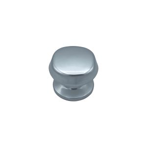 Pomo fijo de puerta, lote de 6, d: 70 mm, aluminio