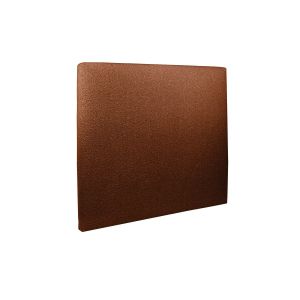 Cabecero tapizado 160 cm - tejido rizado terracota - terracota