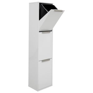 Arregui ecoclas cr301-e cubo de basura y reciclaje de acero 3 x 17l (51l)