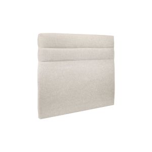 Cabecero 140 cm lines - tela natté beige claro - beige claro