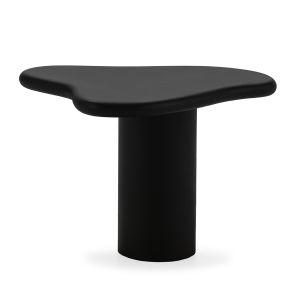 Mesa auxiliar 54x65x45 stoneskin negro mate