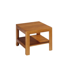 Mesa de rincón en madera de pino resistente y funcional