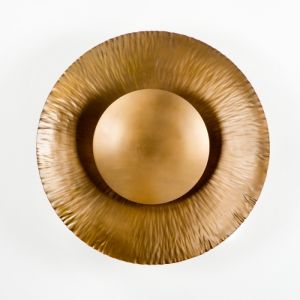 Aplique 61x7x61 metal dorado