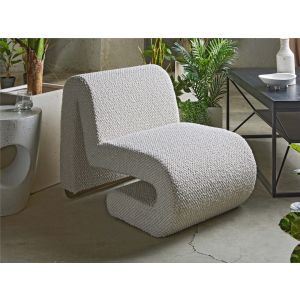 Sillón bucle natural 58x85x62 cms