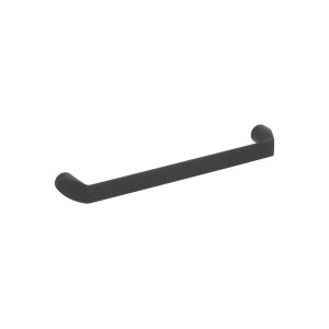Tirador para mueble 187 en zamac dist entre ejes 128 mm negro lote 6
