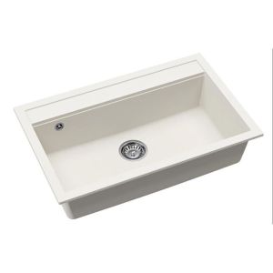 Fregadero - granito blanco sin escurridor - 795 x 505 mm