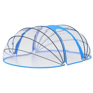 vidaXL cubierta capota de piscina 530x410x210 cm