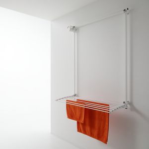 Tendedero de pared compacto, 152 cm foxydry wall blanco
