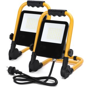 Aigostar foco de trabajo LED 30w 2700lm, 6500k luz blanca, 2 pcs