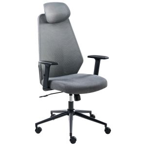 Silla de oficina oryn gris oscuro