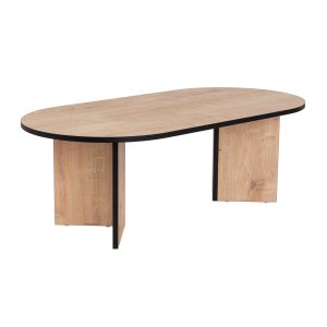 Mesa de centro de madera <<sable>> 119 x 60 x 40 cm - roble zafiro