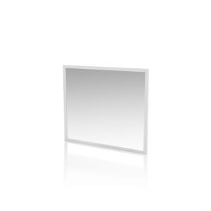 Espejo rectangular de pared 75x90 cm ataneq blanco