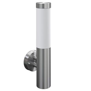vidaXL lámpara de pared rvs para interior y exterior impermeable