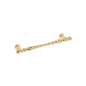 Tirador para mueble 765 en zamac dist entre ejes 128 mm dorado lote de 25