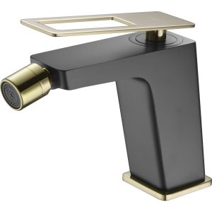 Grifo de bidé suecia negro oro [ imex® ]