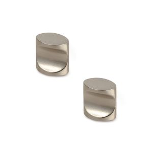 Pomo para mueble rei 32n-719.22 | 17x11 mm | níquel satinado | zamak
