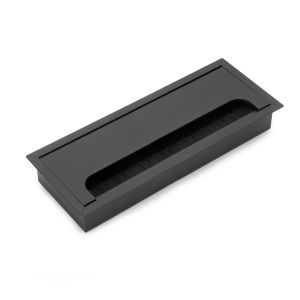 Pasacables quadrum para mesa, rectangular (159x80mm,