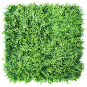 Jardín vertical artificial helecho deluxe verde 100x100 cm - naturing monde