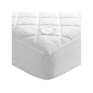 Protector colchón acolchado impermeable  10 uds. 180 x 190/200  blanco