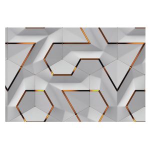 Papel pintado para paredes 250x250 patrones tridimensionales tulup